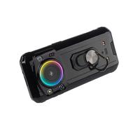 Anybird Funda Caso Teléfono Soft TPU Silicona Phone Case para DOOGEE Fire 3 MAX 4G 5.5" Carcasa Proteccion Cover Bumper Etui Ring Holder Anti-Scratch Black