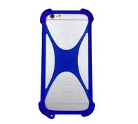 Anybird Funda Caso Teléfono Soft TPU Silicona Phone Case para Logicom Comet 6.51" / Logicom Aero Carcasa Proteccion Cover Bumper Etui Blue