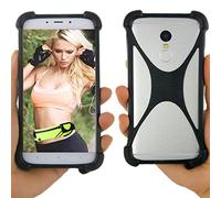 Anybird Funda Caso Teléfono Soft TPU Silicona Phone Case para Panasonic Eluga Z1 Pro 6.19" Carcasa Proteccion Cover Bumper Etui Black