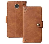 Anybird Marrón Retro Carcasa Funda para Emporia Simplicity V27 LTE 2" Magnética Premium Caso Protección Cuero Billetera Antigolpes Cover Teléfono Case