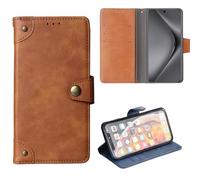Anybird Marrón Retro Carcasa TPU Silicona Funda para DOOGEE Blade 20 MAX 6.6" Magnética Premium Caso Protección Cuero Billetera Antigolpes Cover Teléfono Case