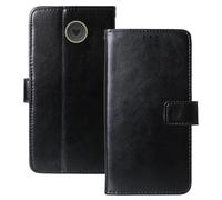 Anybird Negro Funda Caso Carcasa Proteccion Cuero Flip Case Cover Soporte para Emporia Simplicity V27 LTE 2" Magnética Caso Cuero Billetera Cover Teléfono Case Etui