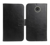 Anybird Negro Funda Caso Carcasa Proteccion Cuero Flip Case Cover Soporte para Emporia Simplicity V27 LTE 2" Magnética Caso Cuero Billetera Cover Teléfono Case Etui