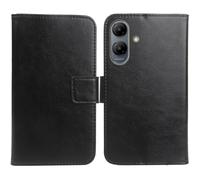 Anybird Negro Funda Caso Carcasa Proteccion Cuero Flip Case Cover Soporte para Symphony MAX 30 6.56" Magnética Caso Cuero Billetera Cover Teléfono Case Etui