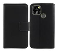 Anybird Negro Genuino Carcasa Funda para Maxcom Smart MS651 6.51" Magnética Premium Caso Protección Cuero Billetera Antigolpes Cover Teléfono Leather Case Etui