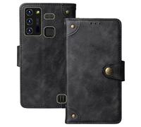 Anybird Negro Retro Carcasa Funda para Hammer Blade 5G 6.3" Magnética Premium Caso Protección Cuero Billetera Antigolpes Cover Teléfono Case