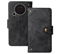 Anybird Negro Retro Carcasa Funda para Trevi Forte 70 2.4" Magnética Premium Caso Protección Cuero Billetera Antigolpes Cover Teléfono Case