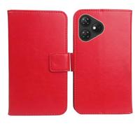 Anybird Rojo Funda Caso Carcasa Proteccion Cuero Flip Case Cover Soporte para Foxx Miro A1 5.99" Magnética Caso Cuero Billetera Cover Teléfono Case Etui