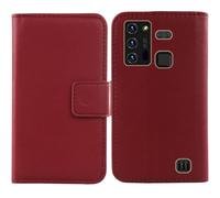 Anybird Rojo Genuino Carcasa Funda para Hammer Blade 5G 6.3" Magnética Premium Caso Protección Cuero Billetera Antigolpes Cover Teléfono Leather Case Etui