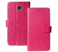 Anybird Rosa Funda Caso Carcasa Proteccion Cuero Flip Case Cover Soporte para Emporia Simplicity V27 LTE 2" Magnética Caso Cuero Billetera Cover Teléfono Case Etui