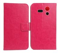 Anybird Rosa Funda Caso Carcasa Proteccion Cuero Flip Case Cover Soporte para Olympia Star 2.4" Magnética Caso Cuero Billetera Cover Teléfono Case Etui