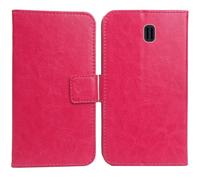 Anybird Rosa Funda Caso Carcasa Proteccion Cuero Flip Case Cover Soporte para TTfone Comet TT100 1.77" Magnética Caso Cuero Billetera Cover Teléfono Case Etui