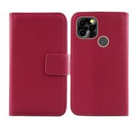 Anybird Rose Genuino Carcasa Funda para Maxcom Smart MS651 6.51" Magnética Premium Caso Protección Cuero Billetera Antigolpes Cover Teléfono Leather Case Etui