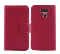 Anybird Rose Genuino Carcasa Funda para Panasonic KX-TF400EXB 2.4" Magnética Premium Caso Protección Cuero Billetera Antigolpes Cover Teléfono Leather Case Etui