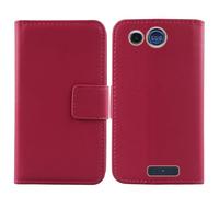 Anybird Rose Genuino Carcasa Funda para Panasonic KX TU110 1.77" Magnética Premium Caso Protección Cuero Billetera Antigolpes Cover Teléfono Leather Case Etui