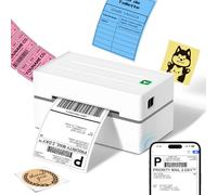 Anycash Bluetooth Thermal Shipping Label Printer, Wireless 4x6 Shipping Label Sticker Printer for Small Business and Office, Compatible with Android&iOS Windows, Used for Amazon, Shopify, Etsy USPS