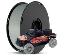 ANYCUBIC Filamento ABS 1,75mm, Alta Resistencia y Dureza, Filamento para Impresora 3D Precisión Dimensional +/- 0,02mm, Carrete 1KG (2,2 lbs), Gris