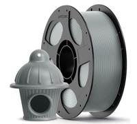 ANYCUBIC Filamento PETG 1,75 mm, Gris, Alta Resistencia al Impacto, Robusto y Duradero, Filamento PETG para Impresoras 3D, Compatible con la Mayoría de Impresoras 3D FDM, Carrete de 1kg