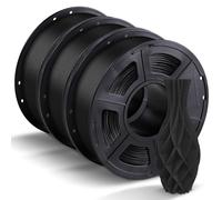 ANYCUBIC Filamento PLA, 1,75mm 3kg Filamento de Impresora 3D PLA, Filamento Material de Impresión 3d, Envasado al Vacío, Carrete Limpio (Negro 3PCS)