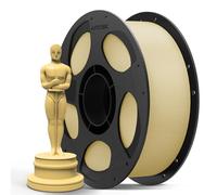 ANYCUBIC Filamento PLA Plus para Impresora 3D, Filamento PL con Bobina Desmontable, Filamento 3D Mejorado de Dureza Compatible con Impresoras 3D FDM, Impresión Inteligente,Beige 1kg