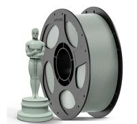 ANYCUBIC Filamento PLA Plus para Impresora 3D, Filamento PL con Bobina Desmontable, Filamento 3D Mejorado de Dureza Compatible con Impresoras 3D FDM, Impresión Inteligente,Gris 1kg