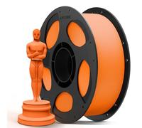 ANYCUBIC Filamento PLA Plus para Impresora 3D,Filamento PLA Plus con Bobina Desmontable,Filamento 3D Mejorado de Dureza Compatible con Impresoras 3D FDM,Impresión Inteligente RFID,Naranja Vibrante,1kg