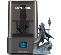 ANYCUBIC Impresora 3D Resina Photon Mono 4 10K, Impresión Rápida de 70 mm/h, Impresora Resina con Matriz LighTurbo Actualizada, Gran Tamaño de Impresión de 153,4 x 87 x 165mm³ (2,2L)