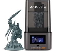 ANYCUBIC Impresora 3D Resina Photon Mono 4 Ultra con 8 Idiomas, Tamaño de Impresión 135,4 x 87 x 165 cm, Velocidad Máxima de Impresión de hasta 120 mm/h, Pantalla LCD 7' 10K Mono con Fuente de Luz COB