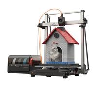Anycubic Kobra 3 Max Combo Impresora 3D, con Intelligent ACE Pro,Soporta Impresión Mientras Seca, Gran Volumen de Impresión 450x450x500mm,600mm/s Alta Velocidad de Impresión,AI Detección de Espaguetis