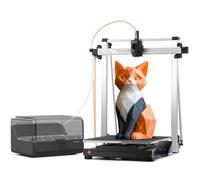 Anycubic Kobra 3 MAX Combo Impresora 3D Multicolor, Impresión de Alta Velocidad a 600 mm/s, LeviQ 3.0, Gran Tamaño de Impresión 420 × 420 × 500 mm