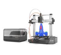 ANYCUBIC Kobra 3 V2 Combo Impresora 3D FDM, Impresión Multicolor (4-8 Colores), Secado e Impresión al Mismo Tiempo, Alta Velocidad 600 mm/s,Monitorización AI, Funciona con los Principales Filamentos