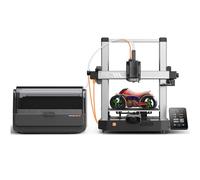 ANYCUBIC Kobra 3 V2 Combo Impresora 3D FDM, Impresión Multicolor (4-8 Colores), Secado e Impresión al Mismo Tiempo, Alta Velocidad 600 mm/s,Monitorización AI, Funciona con los Principales Filamentos