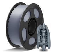 ANYCUBIC PLA + Filamento 1,75 mm, Mayor Resistencia, Filamento PLA Plus con Bobina Desmontable, Filamento para Impresora 3D, Dimensiones +/- 0,02 mm, Reconocimiento RFID, Bobina 1kg, Plata