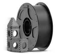 ANYCUBIC PLA Filamento de Impresora 3D, Filamento de identificación inteligente, Carrete Extraíble y Reutilizable, 1,75mm Precisión Dimensional +/- 0,02mm, 1KG, Textura Gris
