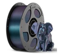 ANYCUBIC PLA Galaxy Filamento 1,75 mm Efecto Estrella y Superficie Robusta Filamento para Impresora 3D Precisión Dimensional +/- 0,02 mm, 1KG Azul Galaxy