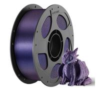 ANYCUBIC PLA Galaxy Filamento 1,75 mm Efecto Estrella y Superficie Robusta Filamento para Impresora 3D Precisión Dimensional +/- 0,02 mm, 1KG Morado Galaxy
