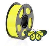 ANYCUBIC PLA Glow In The Dark Filamento, Filamento PLA Azul Luminoso 1,75mm, Precisión Dimensional +/- 0,02mm, Carrete 1kg Filamento PLA para Impresora 3D, Resplandor Amarillo