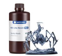 ANYCUBIC Resina ABS-Like Pro 2, Resina para Impresora 3D con Mayor Resistencia y Dureza, Alta Precisión, Amplia Compatibilidad para Todas las Impresoras 3D de Resina (Negro Ahumado, 1kg)