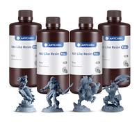 ANYCUBIC Resina ABS-Like Pro 2, Resina para Impresora 3D con Mayor Resistencia y Dureza, Alta Precisión y Mínima Contracción, Amplia Compatibilidad para Todas las Impresoras 3D de Resina (Gris, 4000g)