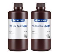 ANYCUBIC Resina ABS-Like Pro 2, Resina para Impresora 3D con Mayor Resistencia y Dureza, Alta Precisión y Mínima Contracción, Amplia Compatibilidad para Todas las Impresoras 3D de Resina (Gris, 2000g)