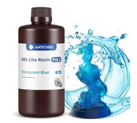 ANYCUBIC Resina ABS-Like Pro 2, Resina para Impresora 3D con Mayor Resistencia y Dureza, Alta Precisión, Amplia Compatibilidad para Todas las Impresoras 3D de Resina (Azul Translúcido, 1kg)