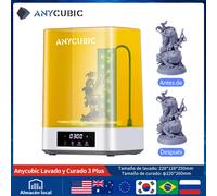 ANYCUBIC Wash & Cure 3 Plus AE Version lavadora de curado para impresora 3D de resina LCD SLA para Photon Mono 4/M5s Pro/M7/M7 Pro