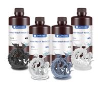 ANYCUBIC Water Wash Resin 2.0, Resina 3D de Curado UV de Alta Precisión, Bajo Olor, Resina para Impresoras 3D 4K/6K/8K LCD/DLP (Gris&Blanco&Negro&Transparente, 4000g)