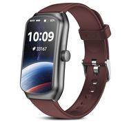 anyloop Fitness Tracker für Damen Herren 1.58'' Smartwatch Damen mit Pulsuhr SchlafMonitor Aktivitätstracker, Podómetro Kalorienzzähler, IP68 Wasserdicht Fitness Uhr für IOS & Android