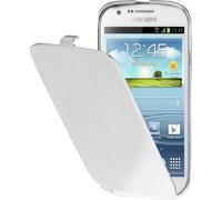 Anymode Funda Flip Certificada Para Samsung Galaxy Express I8730 Blanca