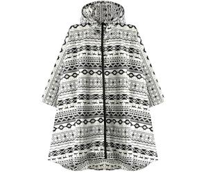 Anyoo ligero impermeable transpirable Ripstop Poncho con tapa para actividades al aire libre