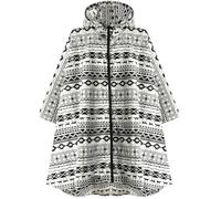 Anyoo Poncho de lluvia impermeable ligero reutilizable senderismo con capucha chaqueta para actividades al aire libre