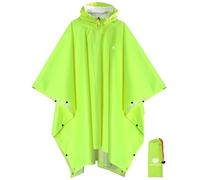 ANYOO Poncho de Lluvia Reusable de Ripstop transpirante Ligero a Prueba de Agua Multiuso Impermeable con Capucha de Lona de Tienda de Campaña Ideal para el Aire Libre Campamento Excursionismo y Pesca