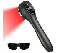 Anyork Dispositivo de luz roja para cuerpo, luz infrarroja cercana para alivio muscular articular con pantalla LED (3 x 808 nm + 14 x 650 nm)