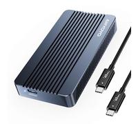ANYOYO Caja SSD M.2 NVMe de 40 Gbps, instalación gratuita, carcasa de aluminio USB 4 NVMe SSD compatible con Thunderbolt 5/4/3/USB 4/3.2/3.1/3.0/2.0 para M&B+M-Key SSD 2230/2242/2260/2280(TBU405M1)